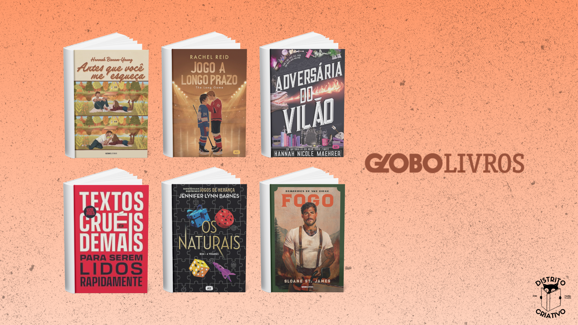 Globo Livros | Conheça os lançamentos de setembro